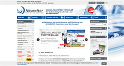 Desktop Screenshot of neureiter-shop.at